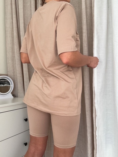 Bawełniany komplet Gabo biszkopt