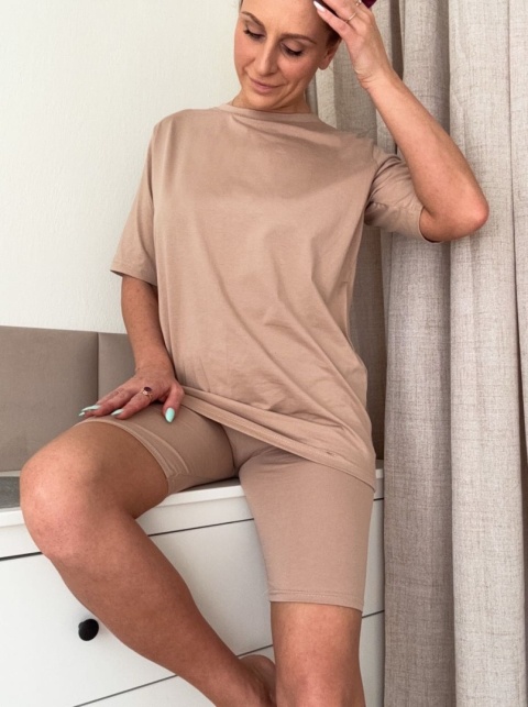 Bawełniany komplet Gabo biszkopt