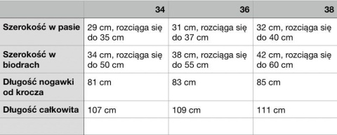 Elastyczne modelujące legginsy z rozporkiem Luciano czekoladowe