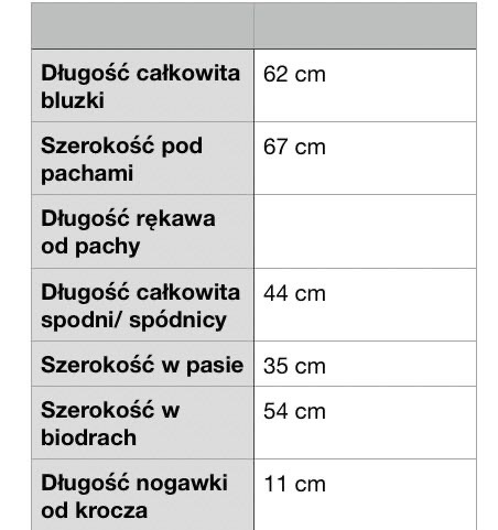Komplet z bluzką nietoperz Caro biały