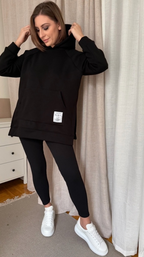 Ciepły komplet Urban Fit Set czarny