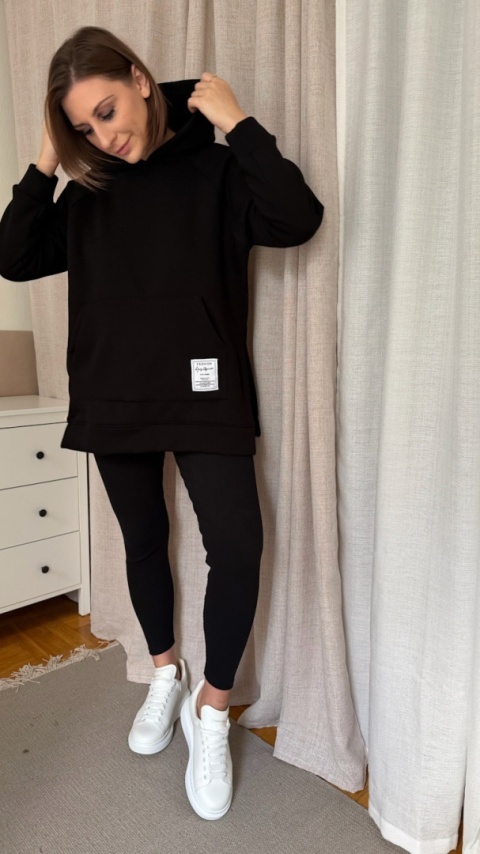 Ciepły komplet Urban Fit Set czarny