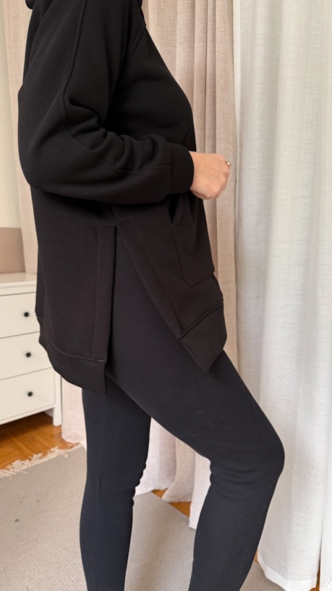 Ciepły komplet Urban Fit Set czarny