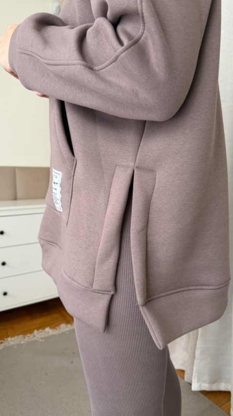 Ciepły komplet Urban Fit Set taupe