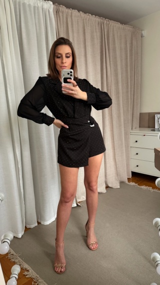 Kombinezon Moonlight Sparkle czarny