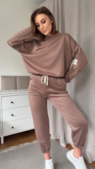 Komplet dresowy Buttery Soft Touch taupe