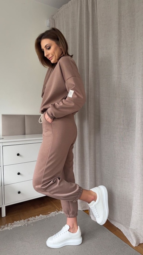 Komplet dresowy Buttery Soft Touch taupe