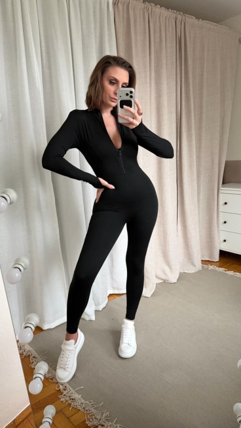 Modelujący kombinezon Midnight Shape Suit czarny