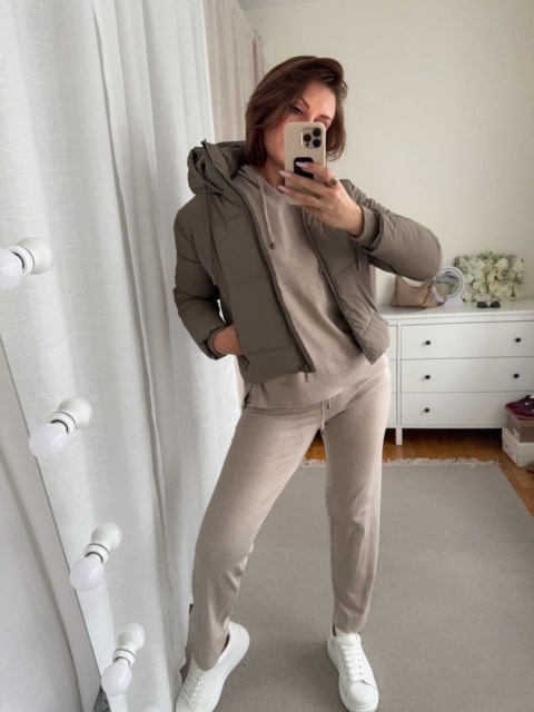 Nieprzemakalna kurtka Aurora Aspen taupe