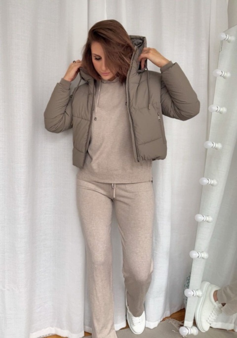 Nieprzemakalna kurtka Aurora Aspen taupe