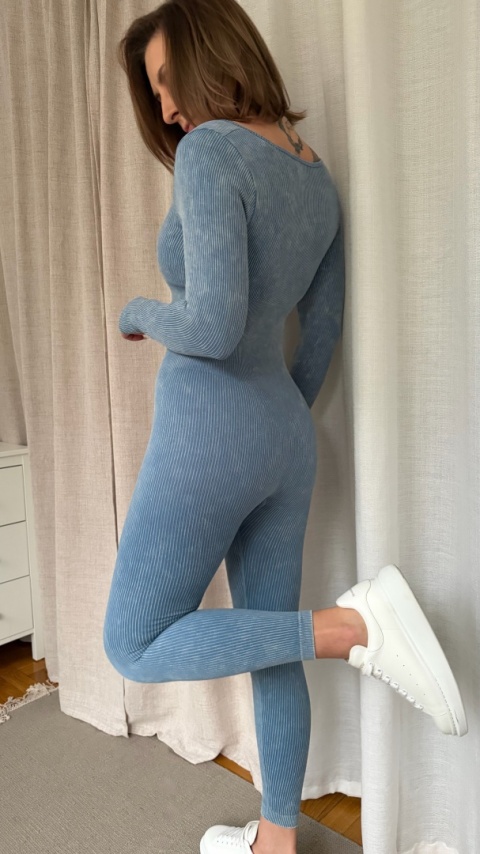 Rzeźbiący kombinezon Mystic Sculpt Bodysuit dust blue 🩵