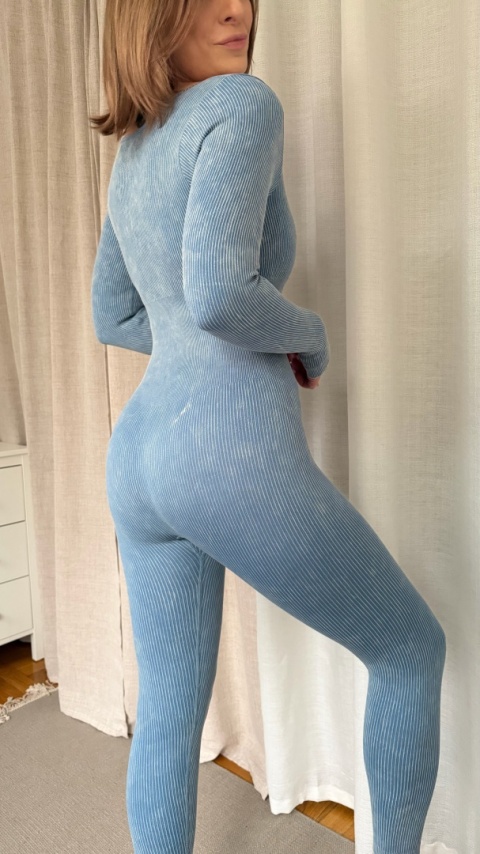 Rzeźbiący kombinezon Mystic Sculpt Bodysuit dust blue 🩵