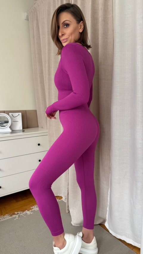 Rzeźbiący kombinezon Mystic Sculpt Bodysuit orchid magenta 💜
